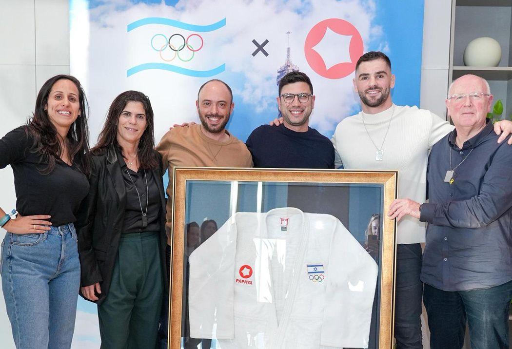 Papaya will sponsor Israel's Olympic Committee in Paris in 2024.